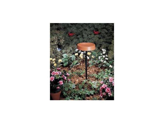 12-Inch Heated Bird Bath with Metal Stand