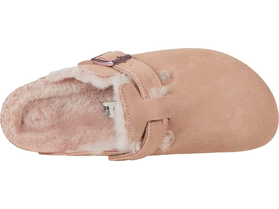 Birkenstock Women's Boston Shearling Light Rose