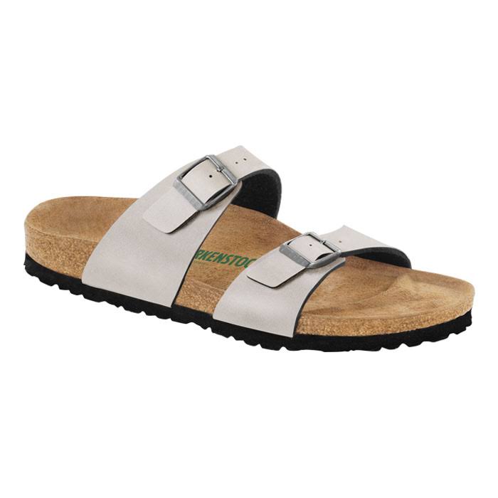 Birkenstock Women's Sydney Birko-Flor Casual Sandals Stone