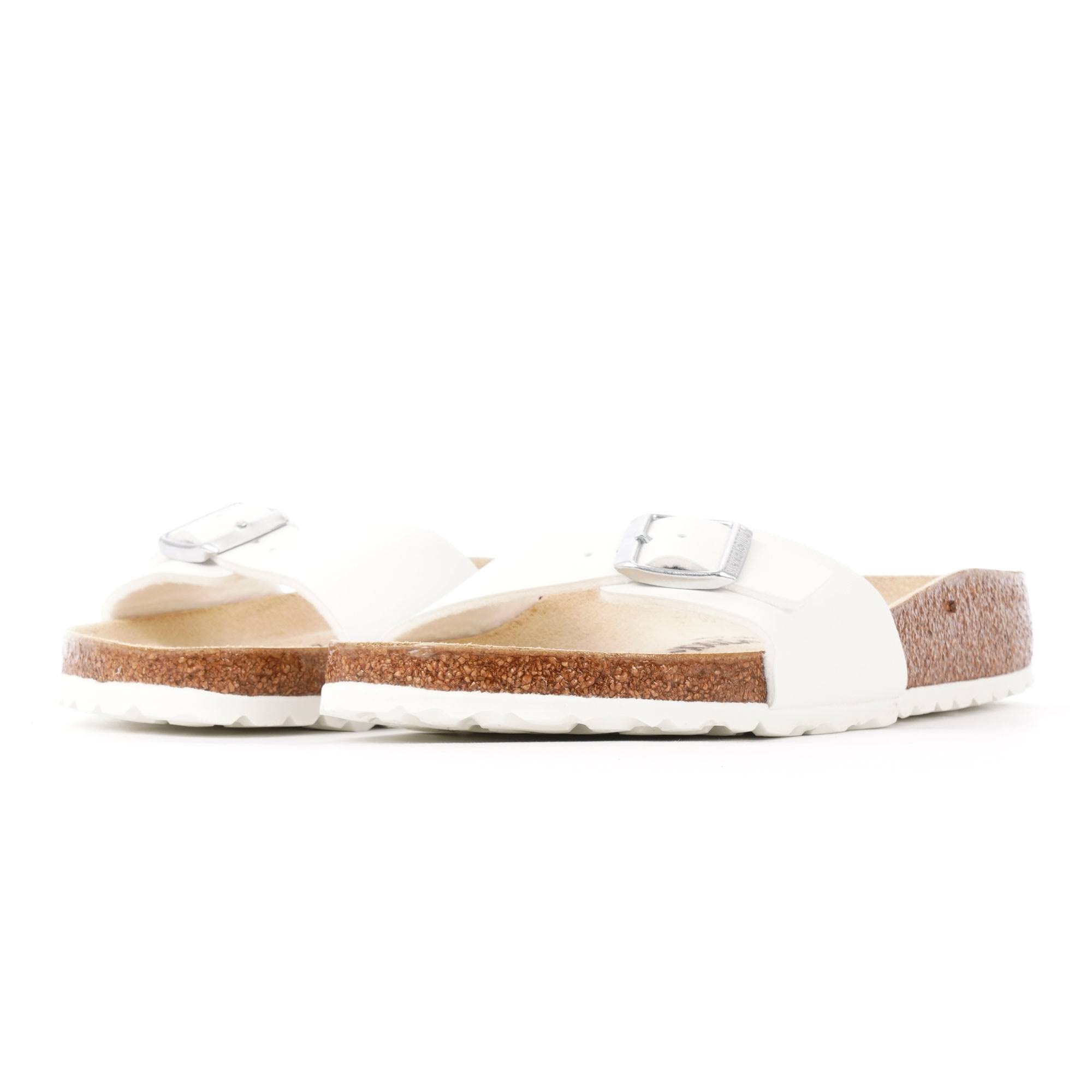 Birkenstock Girls White Madrid Sandals