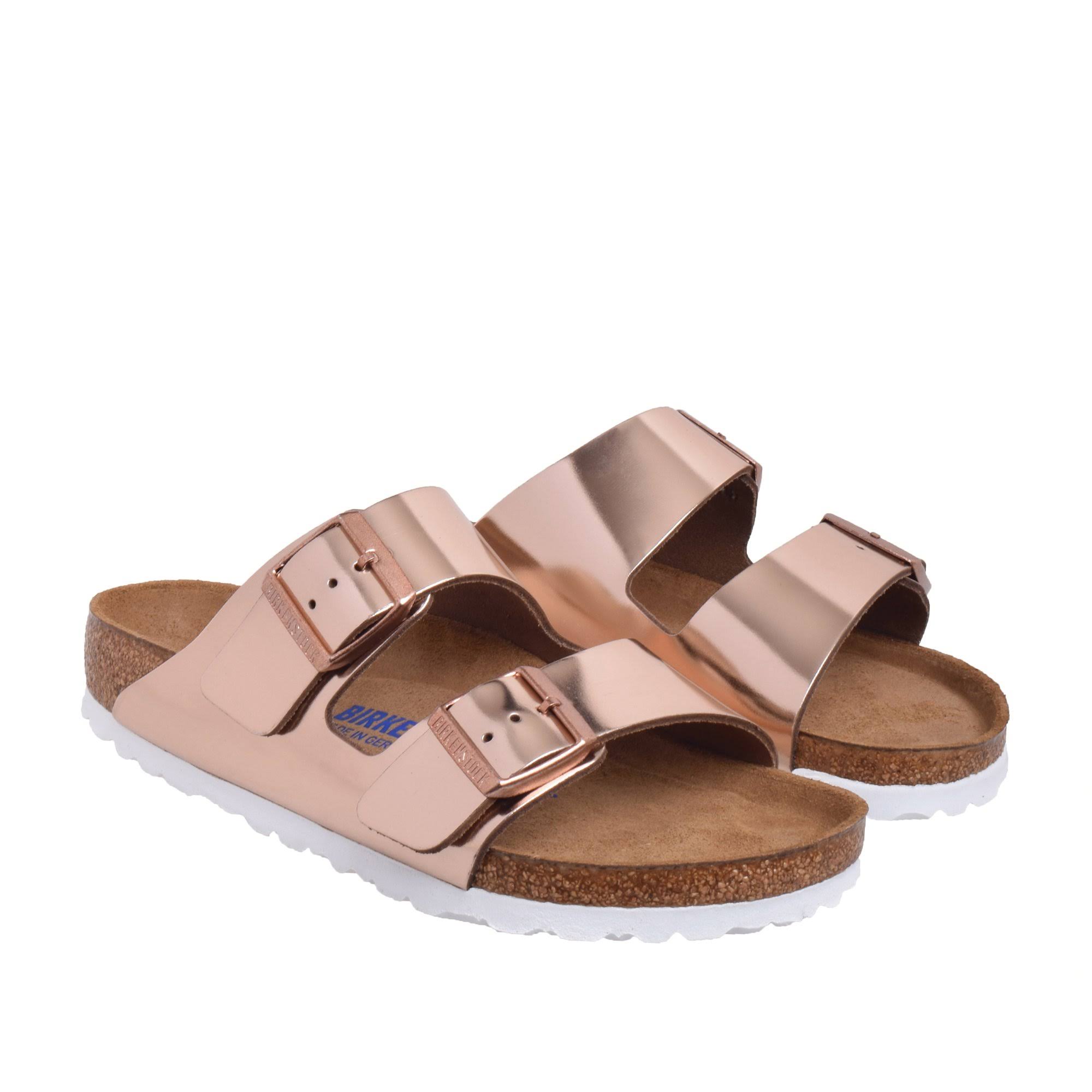 Birkenstock Arizona Soft Footbed Limited Edition Sandal - Women's 36.0 Copper Leather