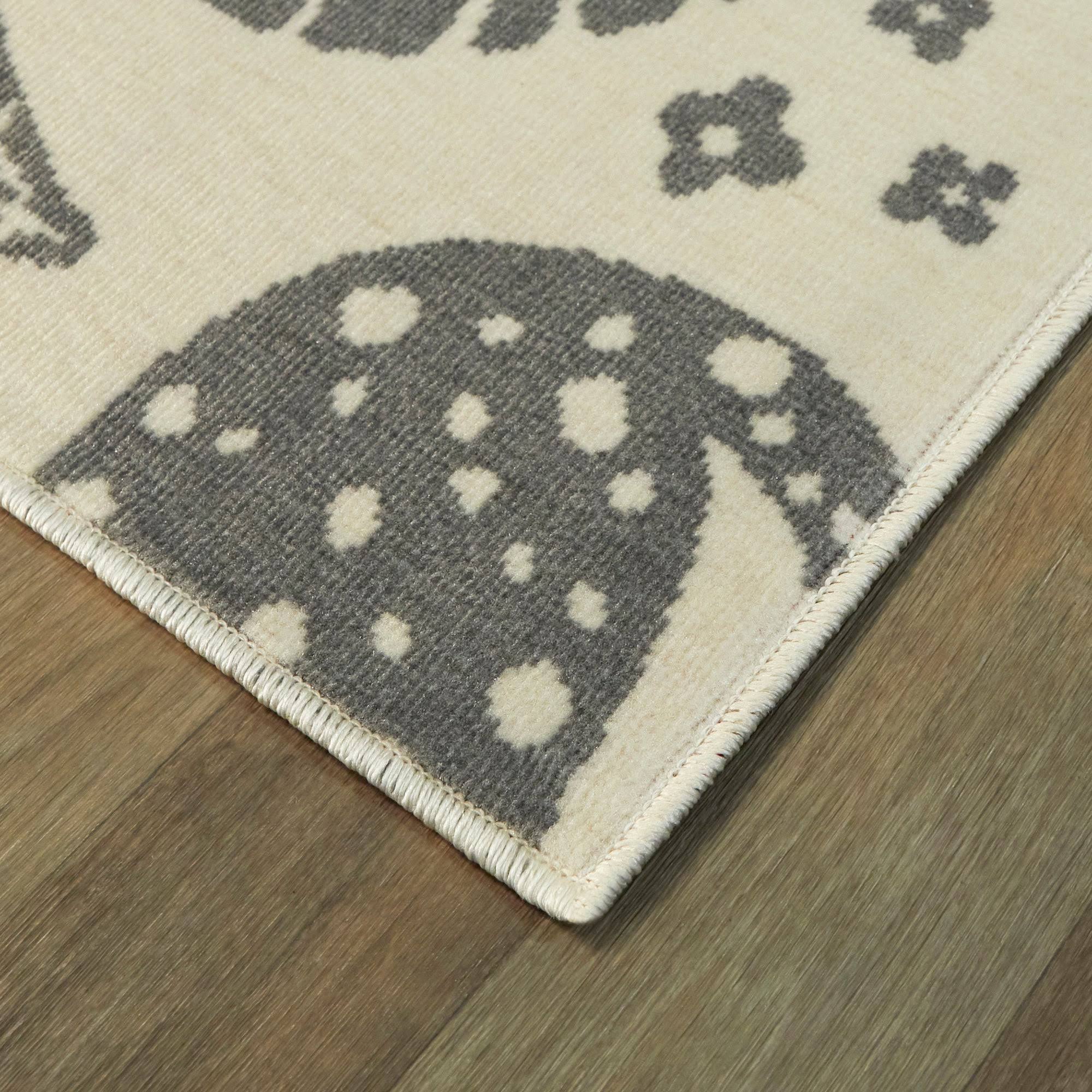 BALTA Serengeti Grey 5 ft. x 7 ft. Kids Area Rug