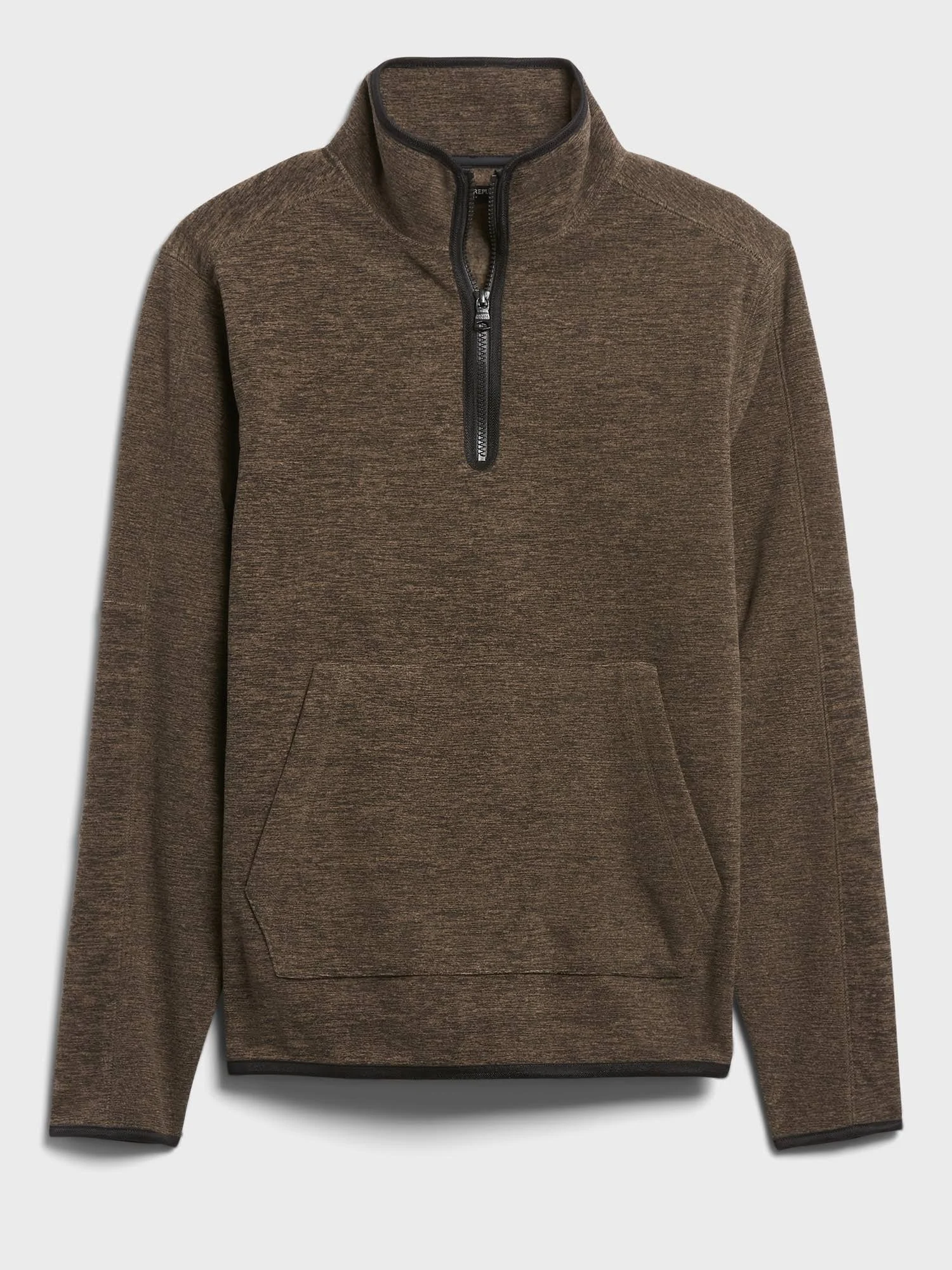 Banana Republic Men's Arctic Fleece Half-Zip Sweatshirt Olive Green Size S