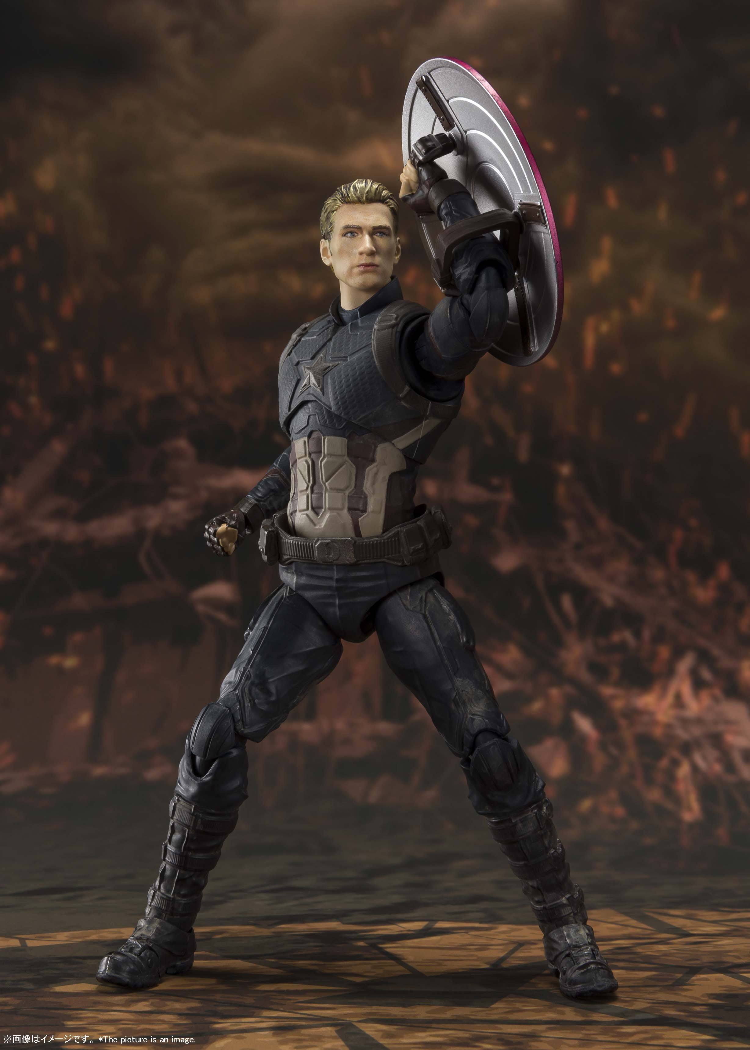 Avengers Endgame: Captain America Final Battle Edition S.H.Figuarts