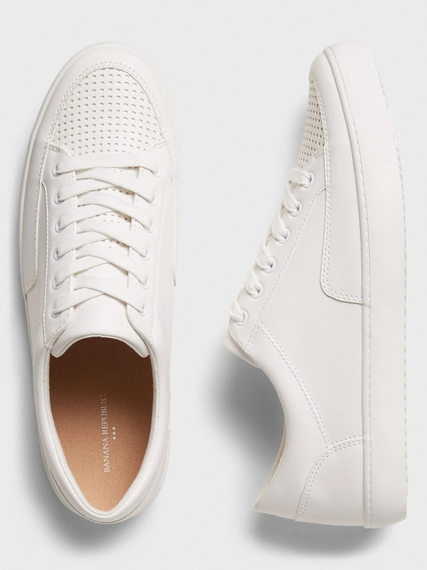 Women's Perforated Sneaker White