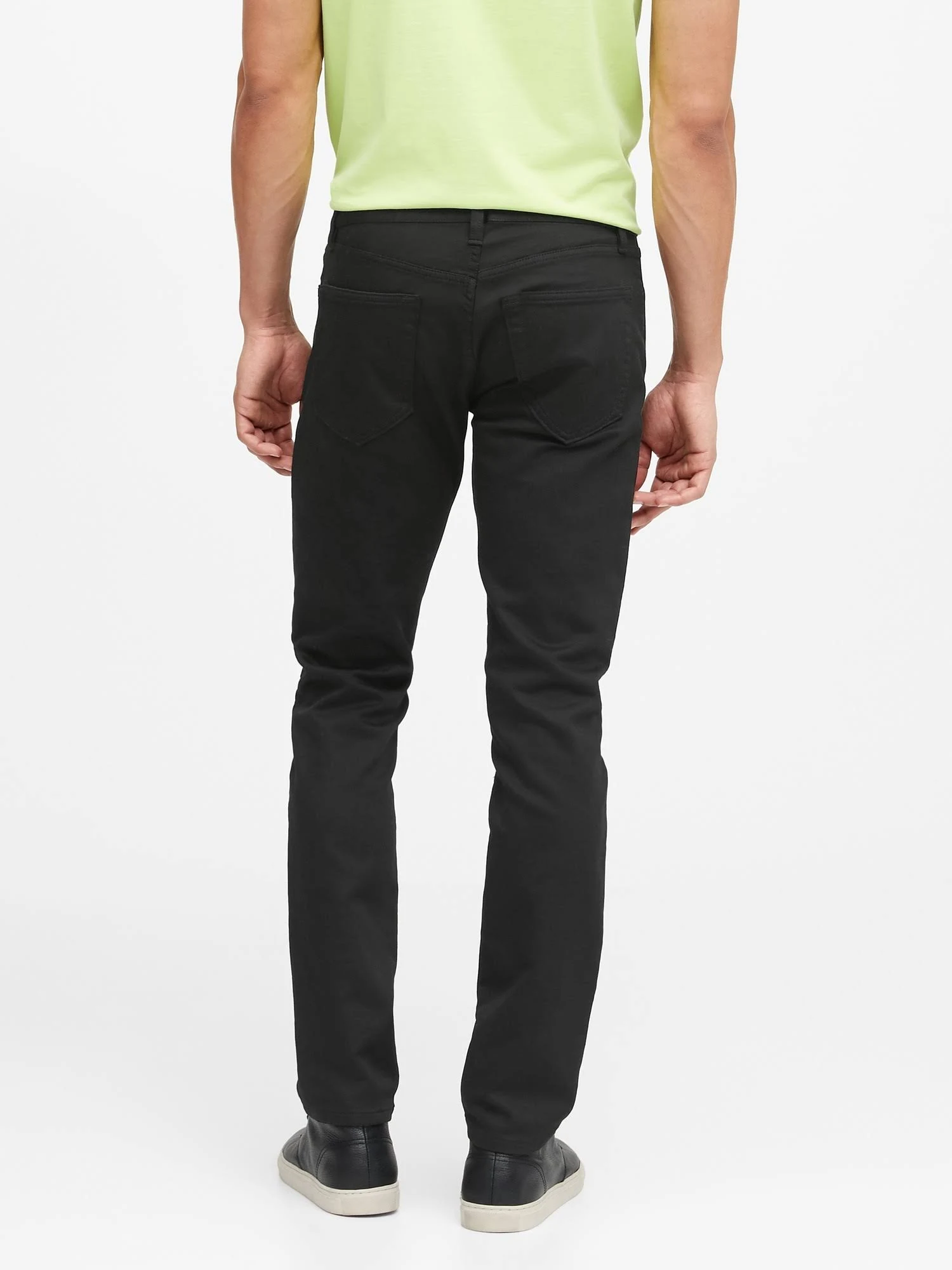 Banana Republic Men's Skinny Traveler Pant Black Size 31W 34L