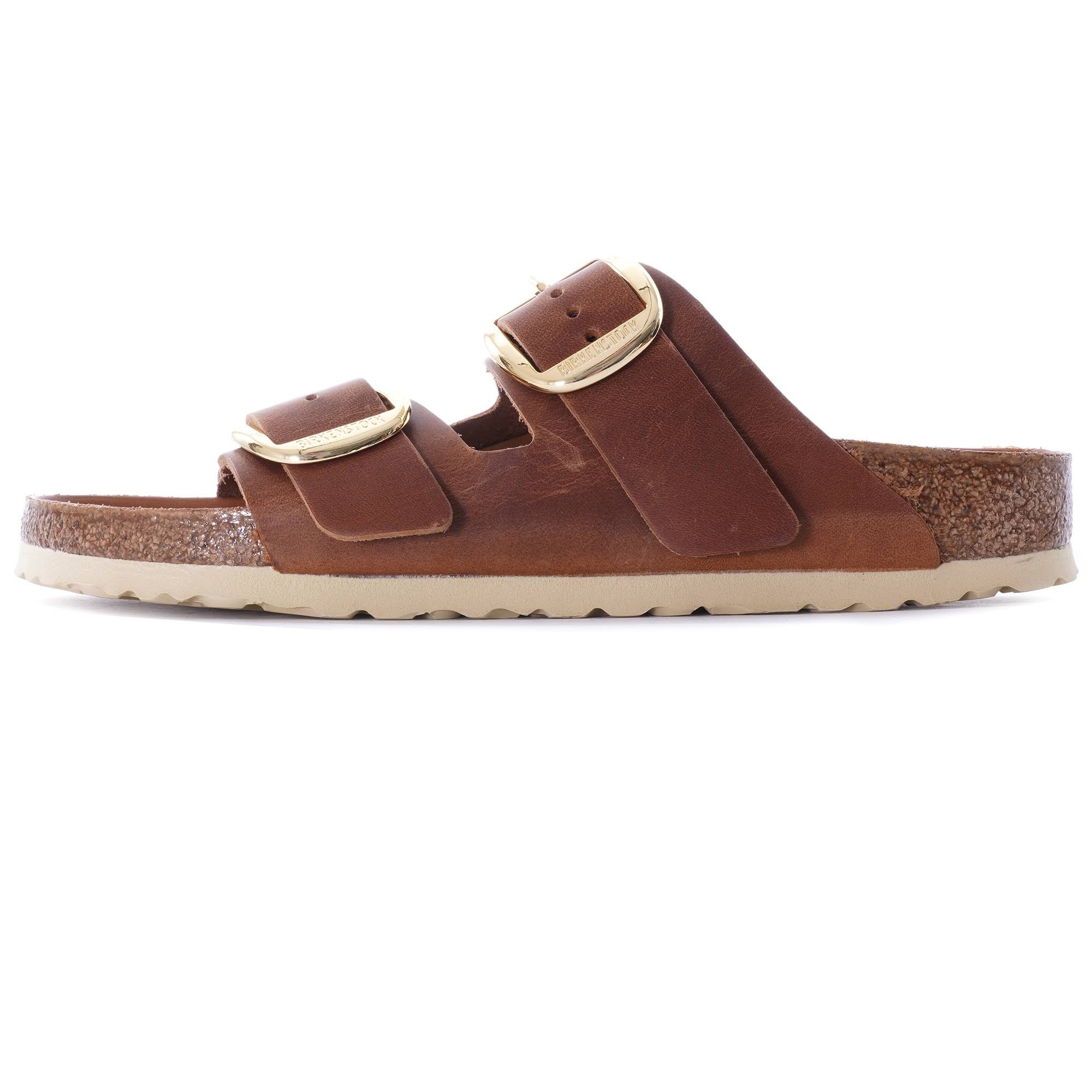 Birkenstock Arizona Big Buckle Sandals - Cognac