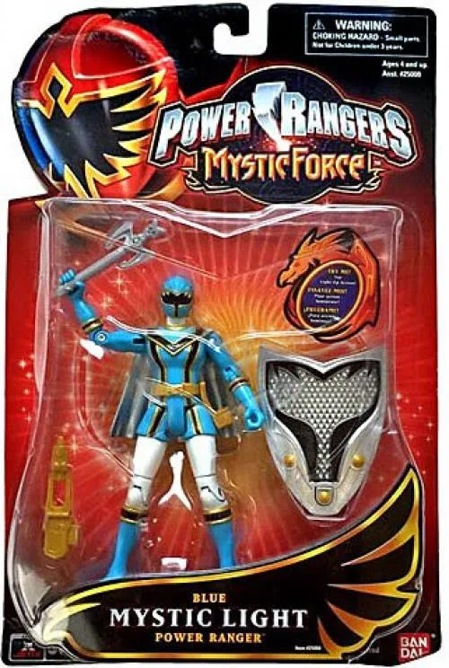 Power Rangers Mystic Force Mystic Light Action Figure Blue Power Range