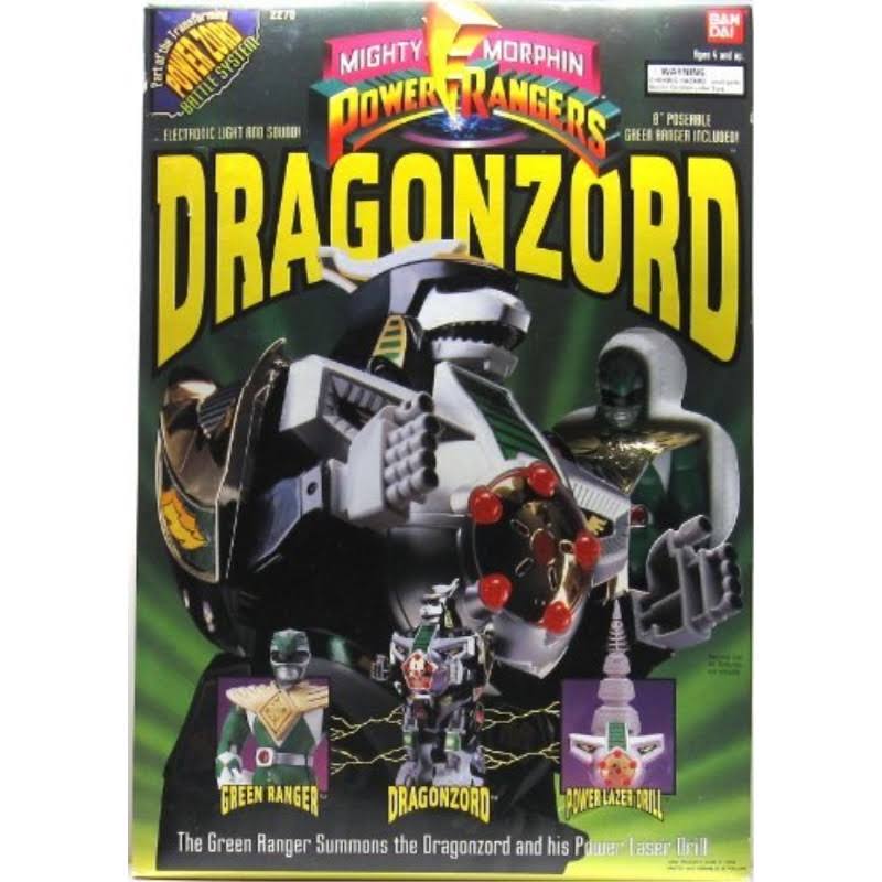 Power Rangers Deluxe Dragonzord & Green Ranger