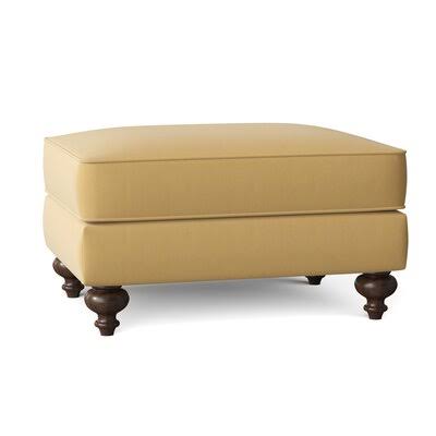 Birch Lane Durham 37x22 Rectangle Standard Ottoman Body Fabric: Bayou Sunshine