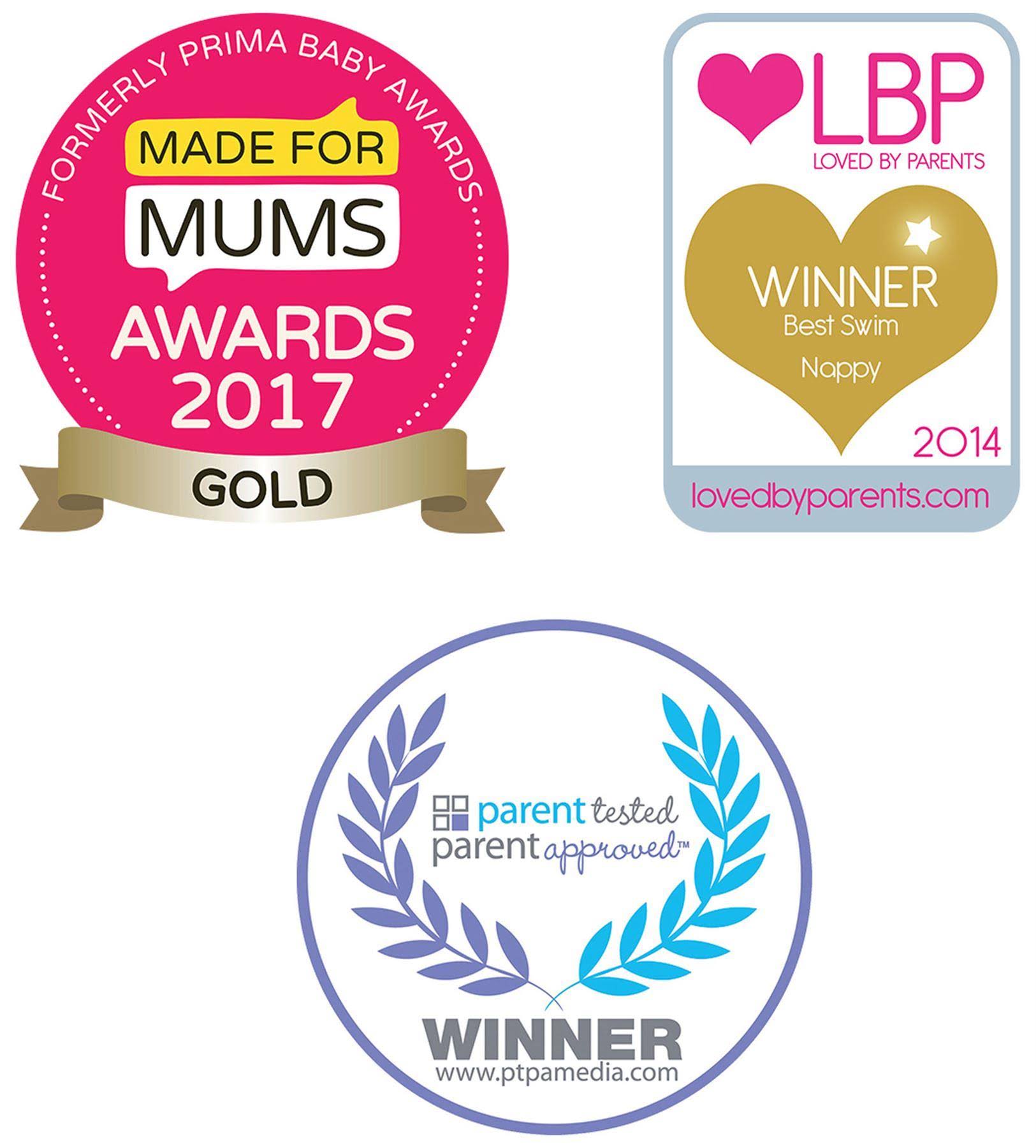 Bambino Mio , Reusable Swim Diaper, Leap Frog, Extra Large (2+ Years)