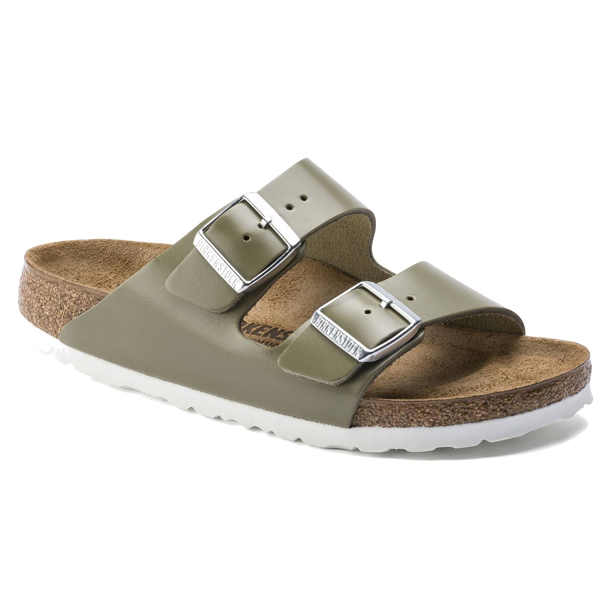 Birkenstock Arizona (41 Narrow Khaki Leather)