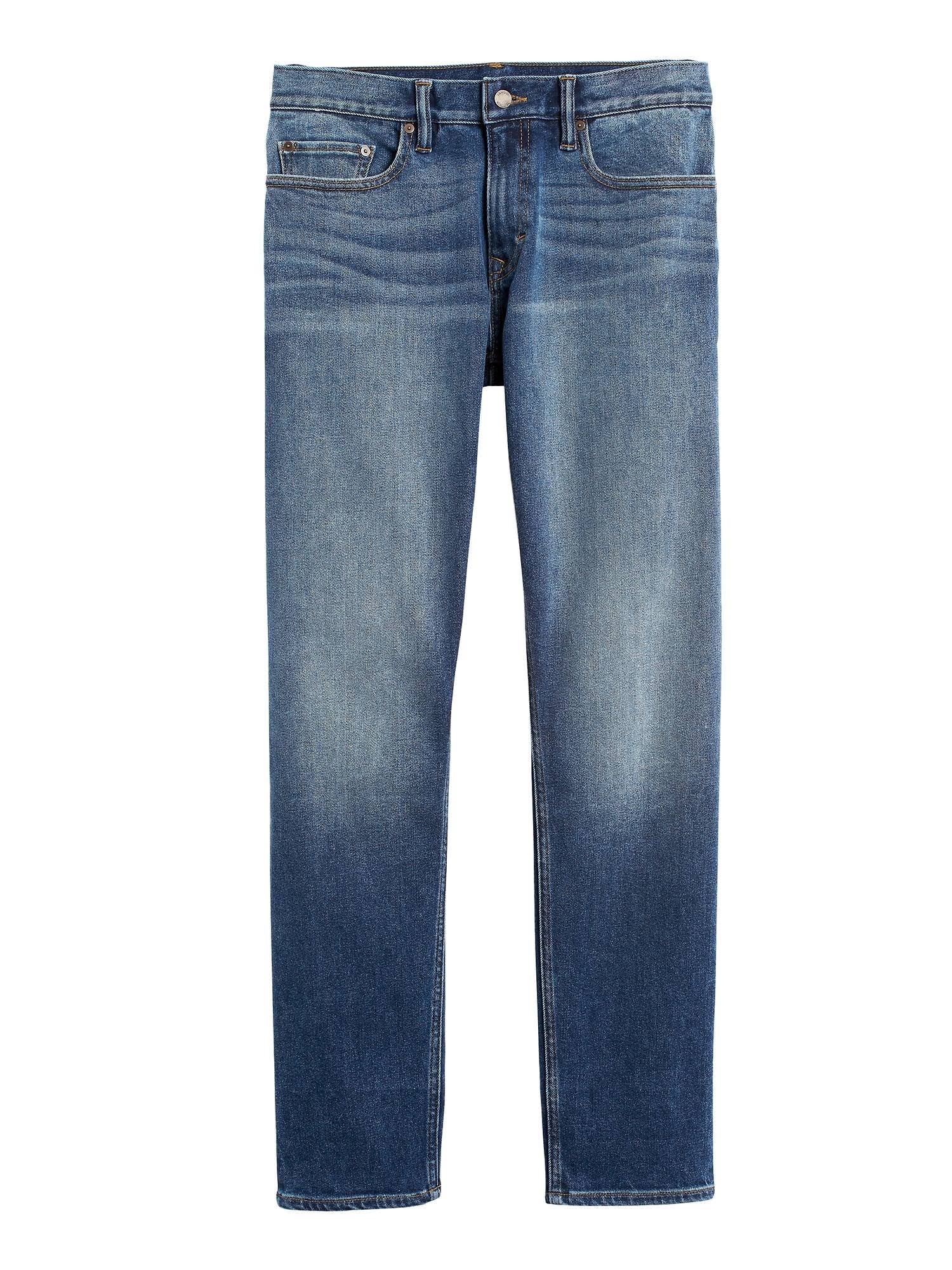 Banana Republic Men's Straight Legacy Jean Medium Wash Size 34W 34L