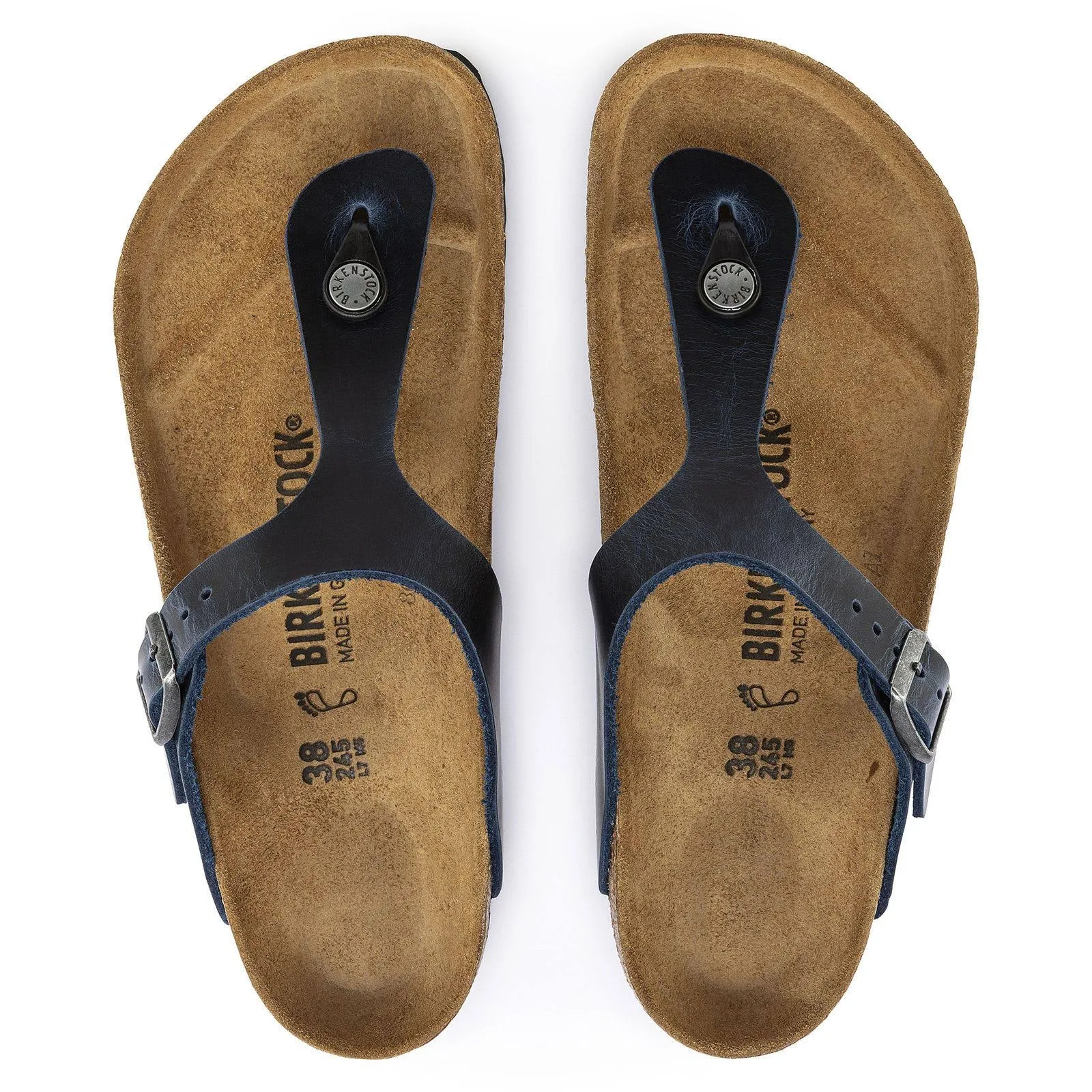 Birkenstock Women's Gizeh Sandal,Habana,41 M EU