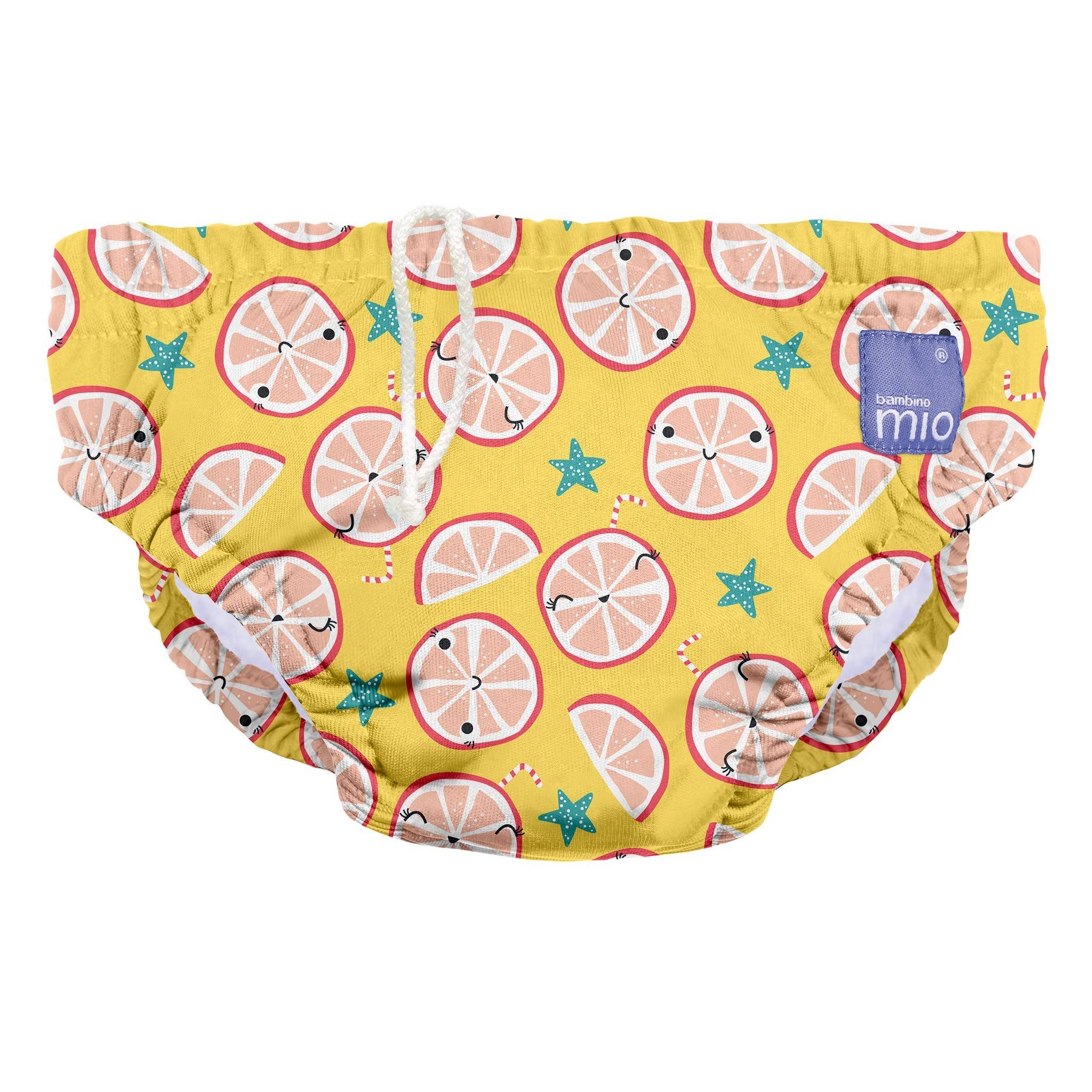 Bambino Mio Swim Diaper, Cool Citrus / Extra Large (2+ Years)