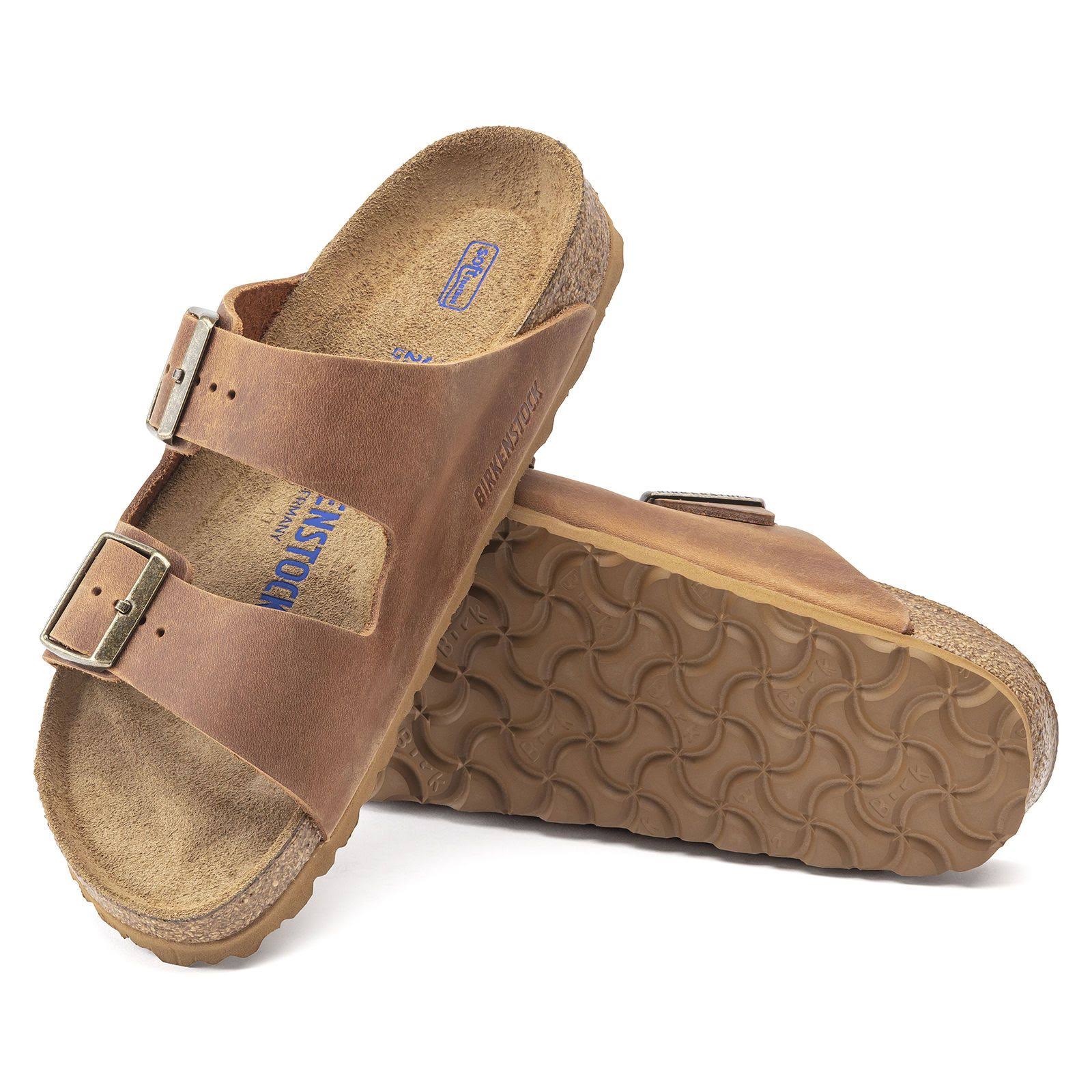Birkenstock Arizona Soft Footbed (41 Blue Oiled Leather)