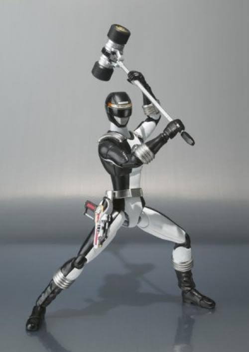 Power Rangers Operation Overdrive: Blue & Black Ranger Set S.H.Figuarts