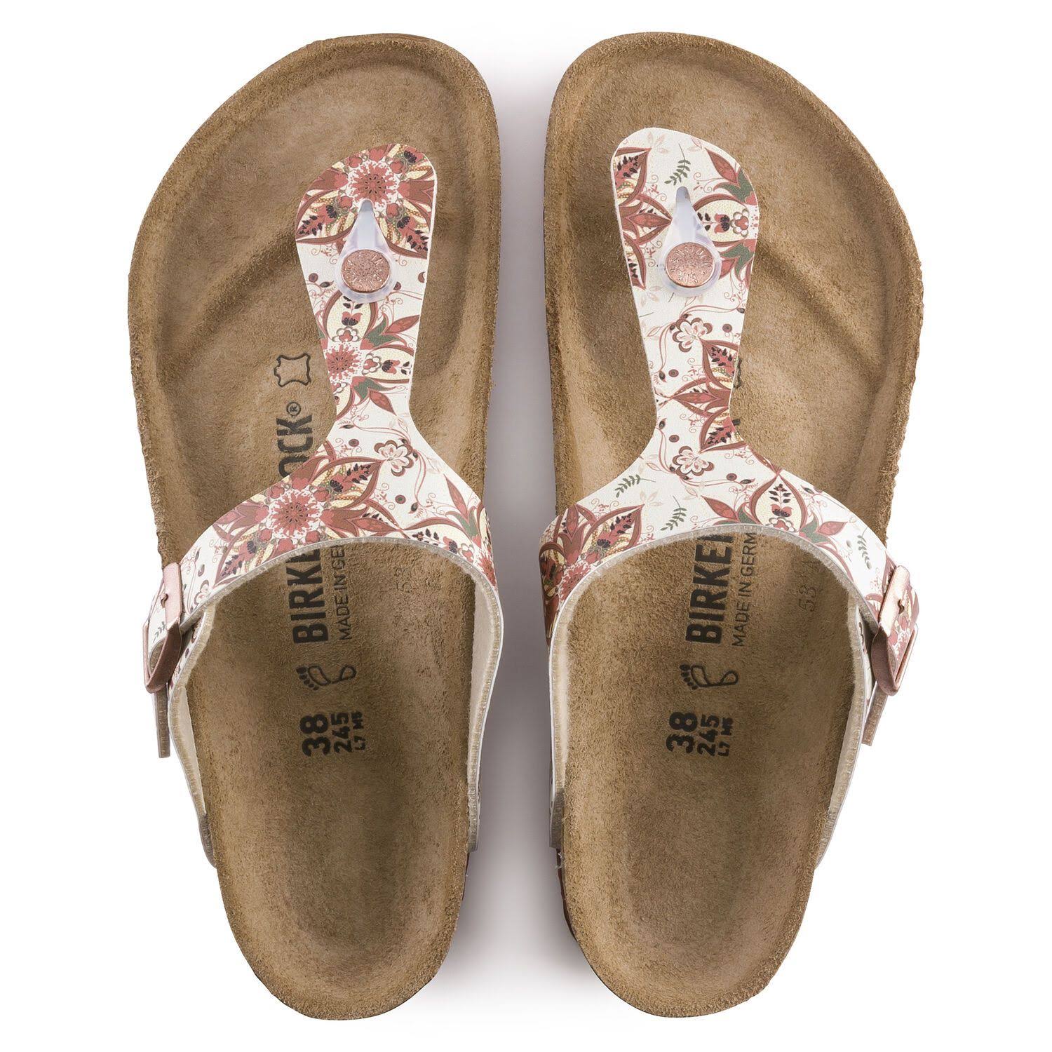 Birkenstock Gizeh Boho Flowers Earth Red 36 / Regular
