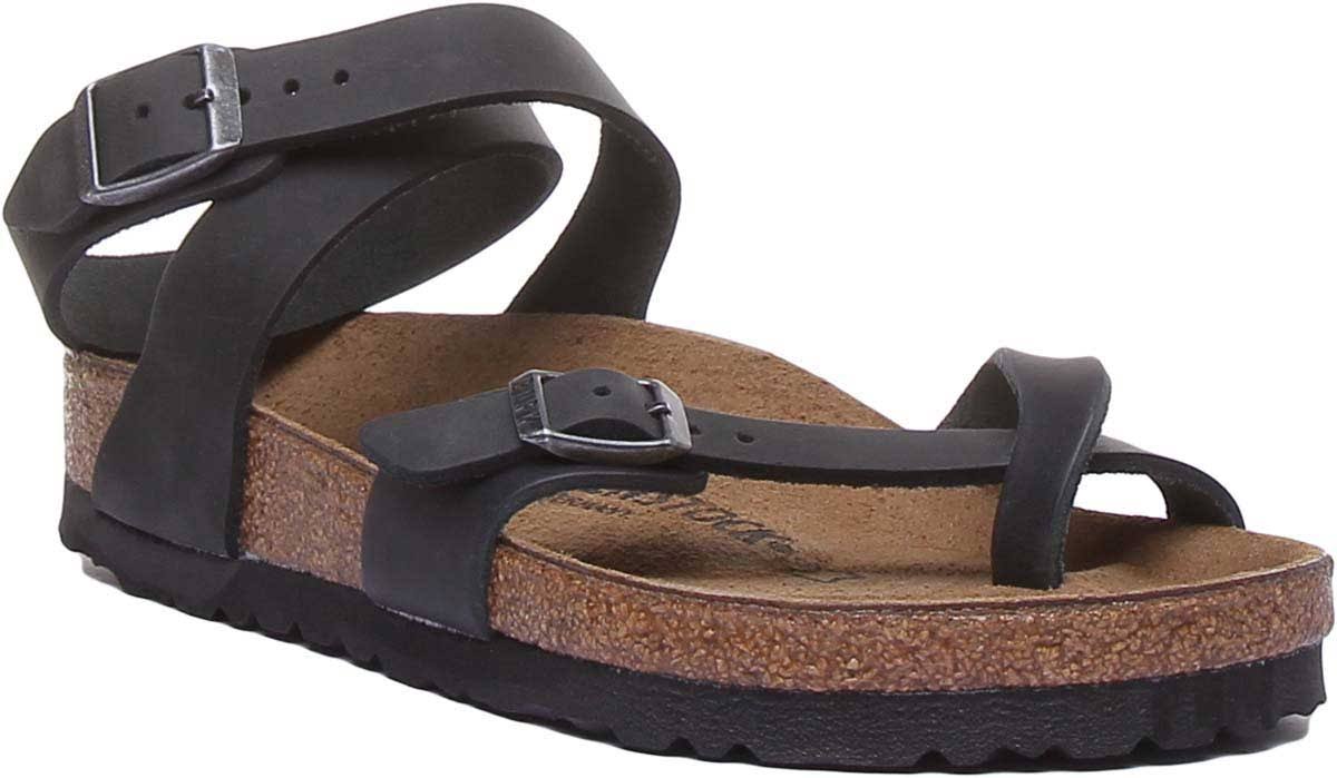 Birkenstock - YARA_OILED-LEATHER - Black / 37