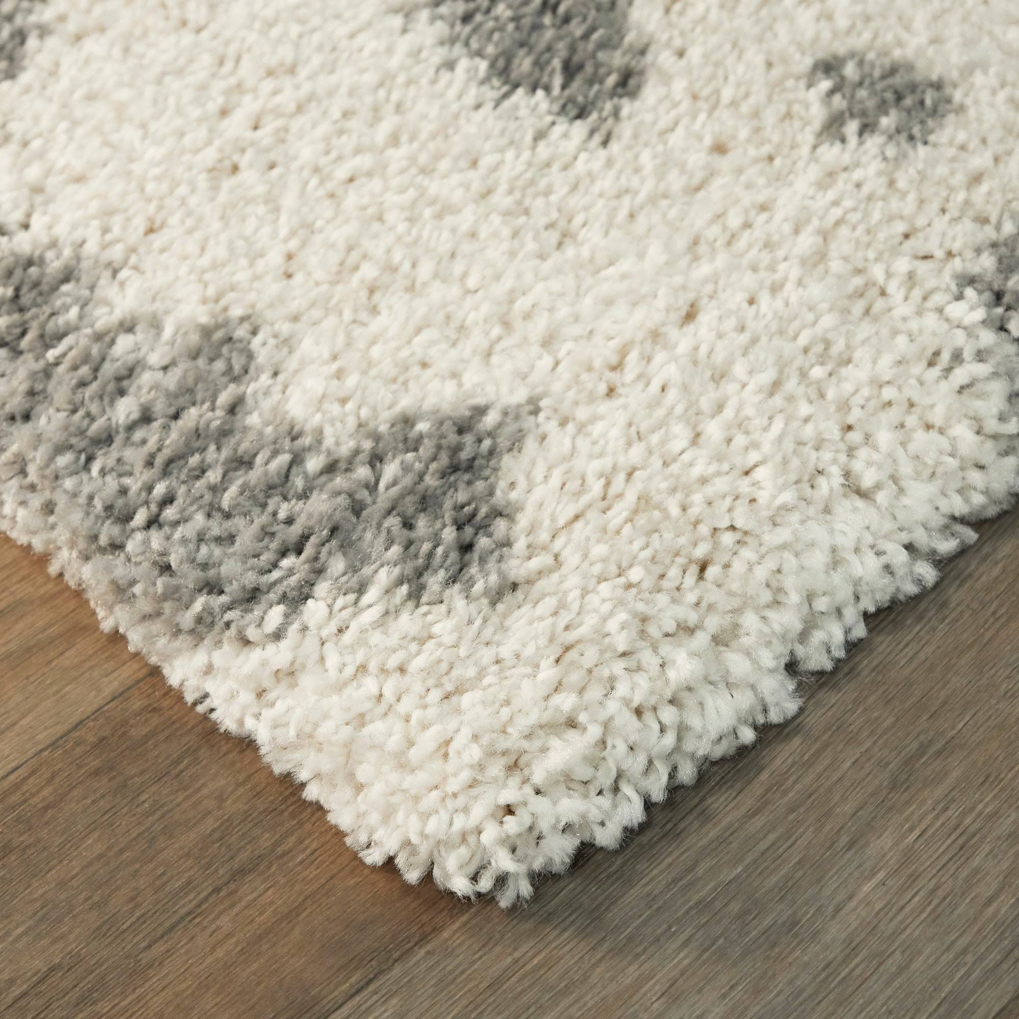BALTA Sarasota Grey 8 ft. x 10 ft. Coastal Shag Area Rug