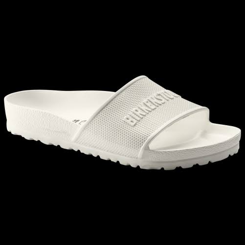 Birkenstock Barbados Eva Sandals - Mens Slides - White/White, Size 13.0
