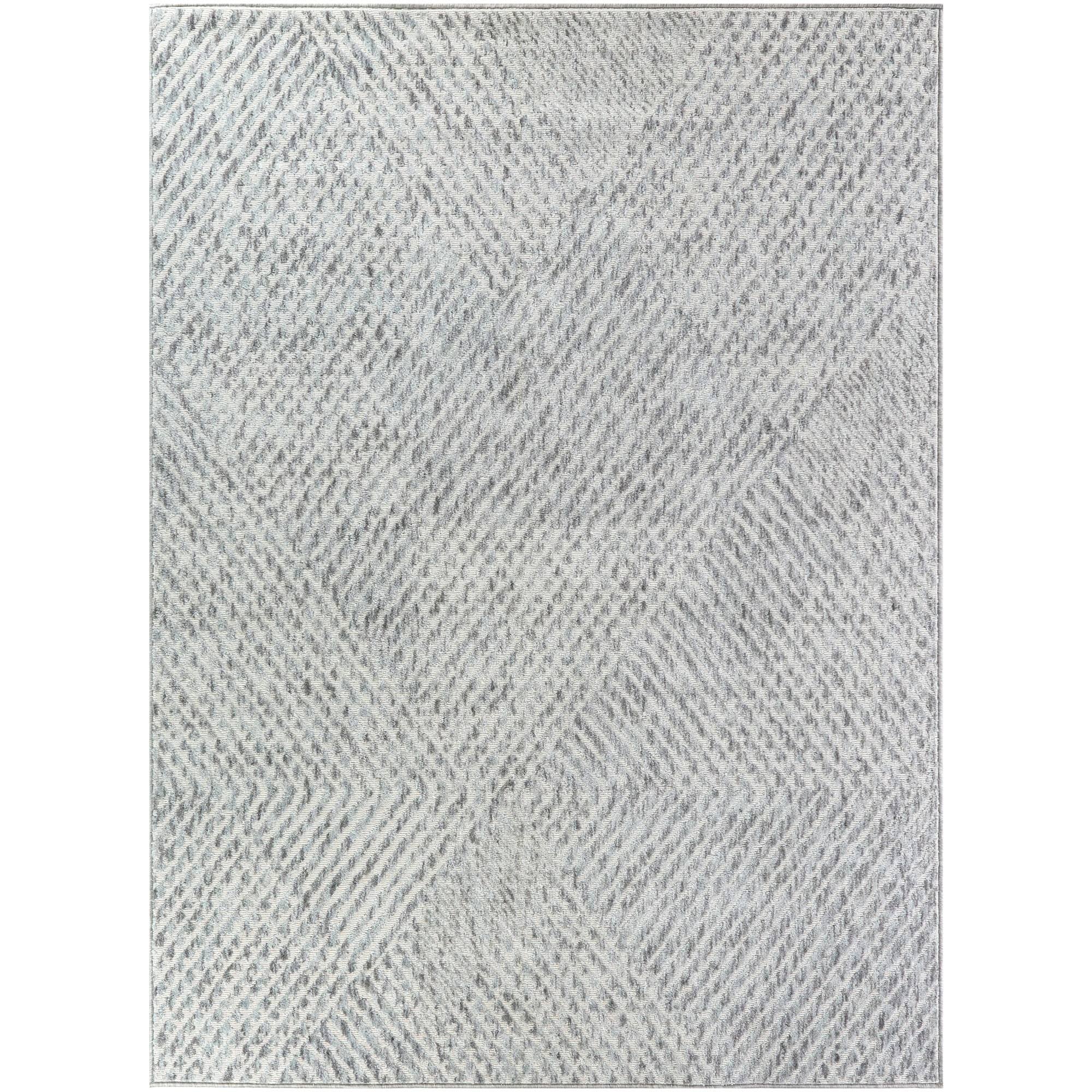 BALTA Whitaker Grey 5 ft. x 7 ft. Abstract Area Rug