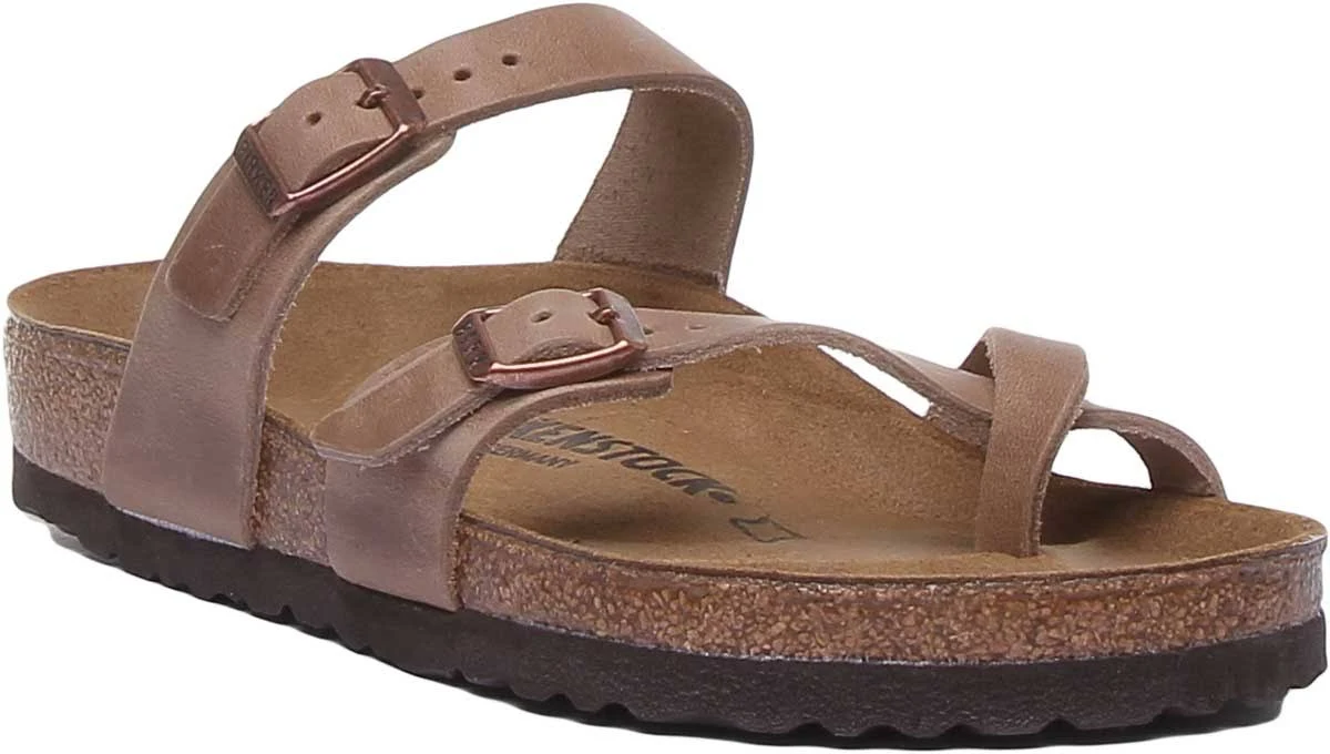 Birkenstock Mayari Sandals - Tobacco Brown