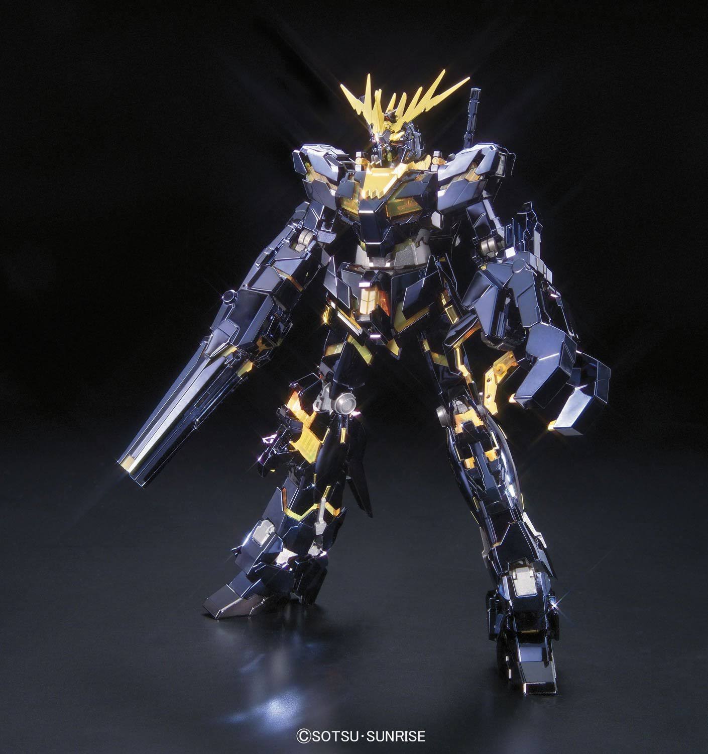 mg 1/100 RX-0 Gundam Unicorn Unit 02 Banshee Titanium Finish Ver