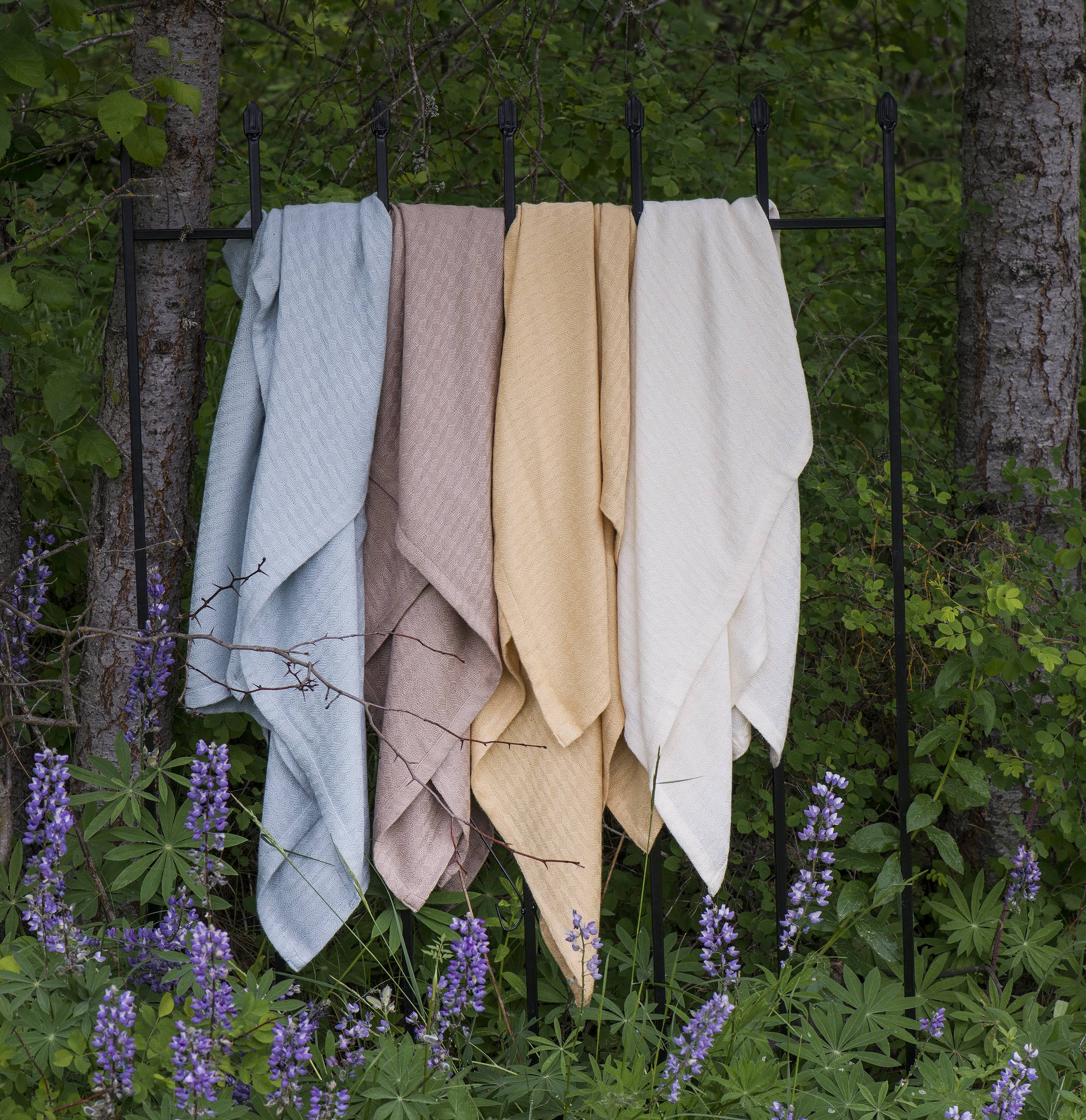 BedVoyage Rayon from Bamboo / Viscose Travel/Throw Blanket - Champagne