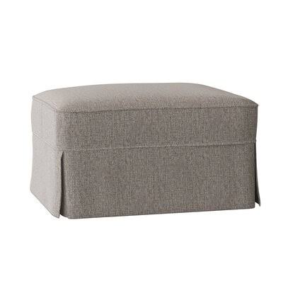 Wayfair Custom Upholstery Barrand Ottoman Body Fabric: Sustain Dursky Twig