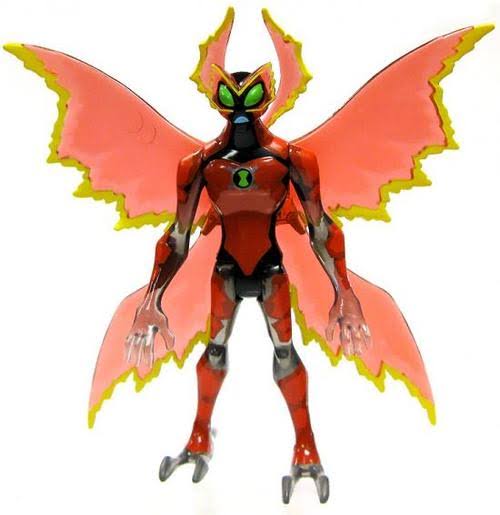 Ben 10 Big Chill Action Figure [Ultimate, Translucent Wings Loose]