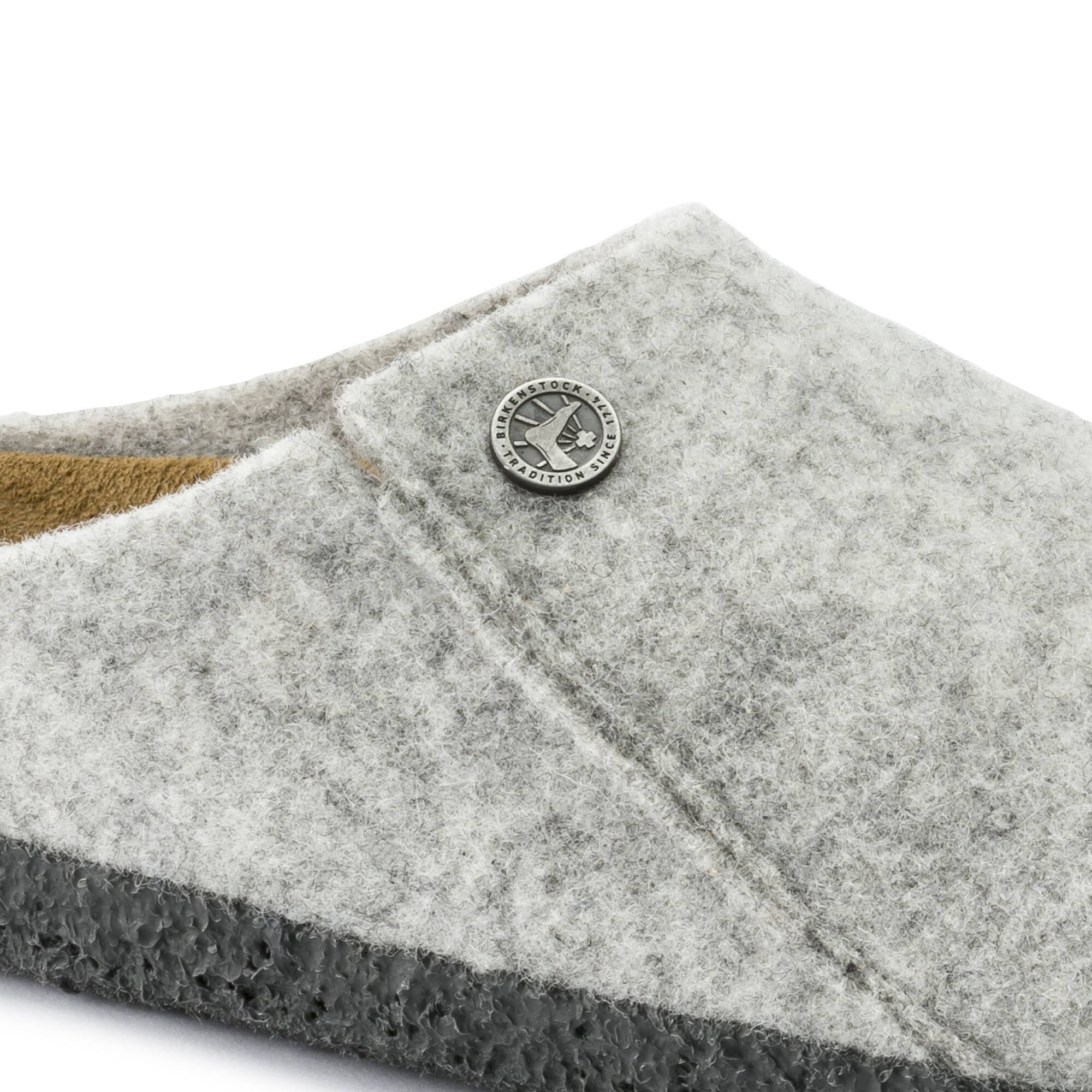 Birkenstock Zermatt Standard Narrow Women's Slippers - Light Grey