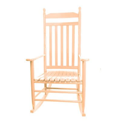 Ermera Rocking Chair Color: Coastal Peach