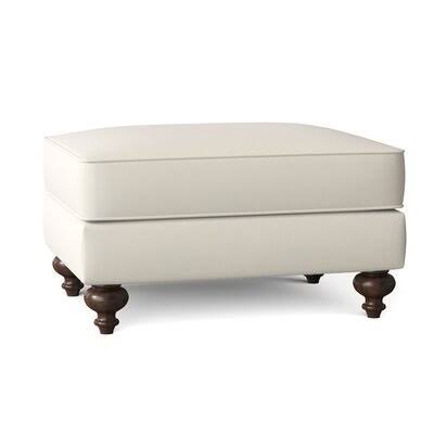 Birch Lane Durham 37x22 Rectangle Standard Ottoman Body Fabric: Spinnsol Natural