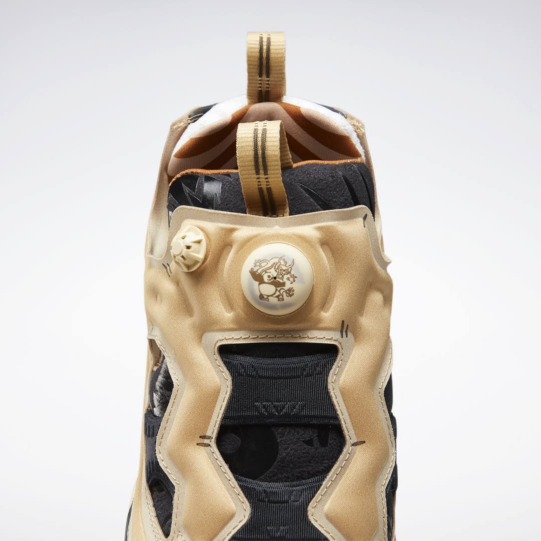 Reebok Instapump Fury OG &Kung Fu Panda& 11 Black / White / Beige