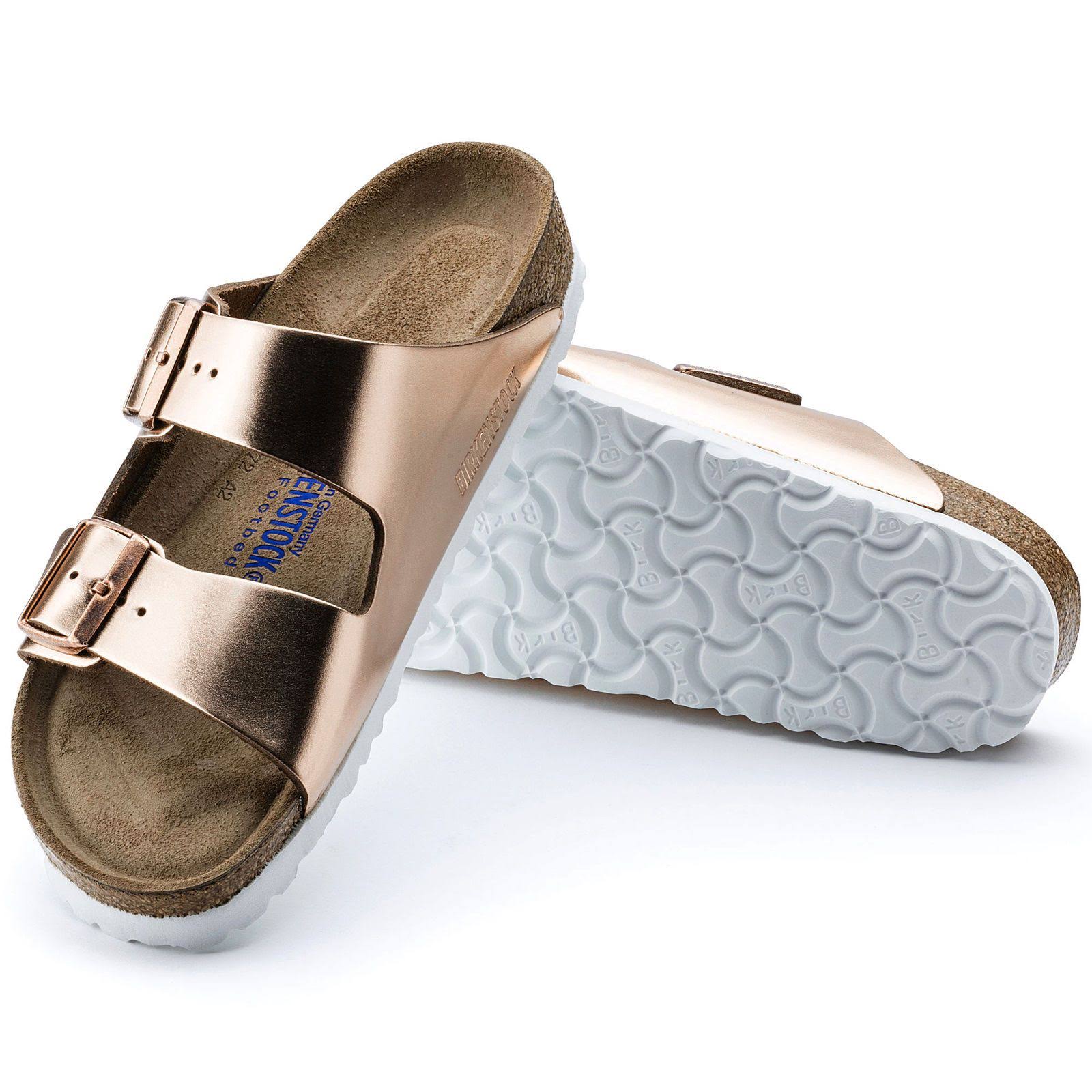 Birkenstock Arizona Soft Footbed (41 Metallic Anthracite)