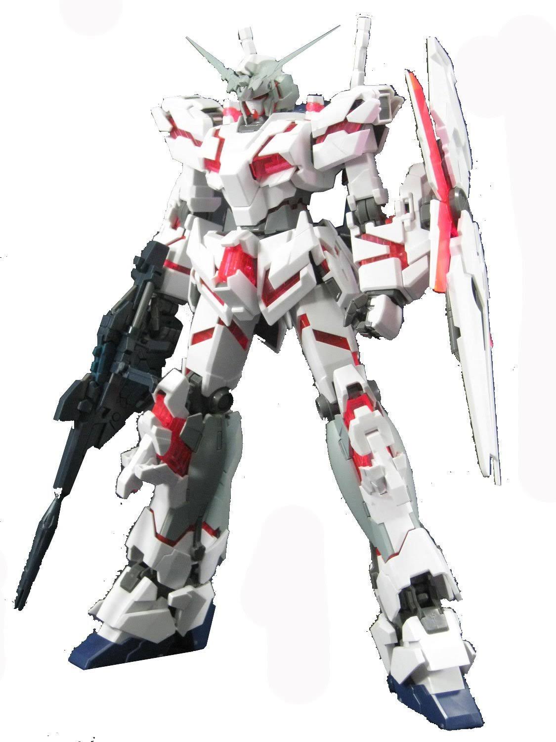 Bandai Hobby RX-0 Unicorn Gundam HD Color with MS Cage mg 1/100 Model