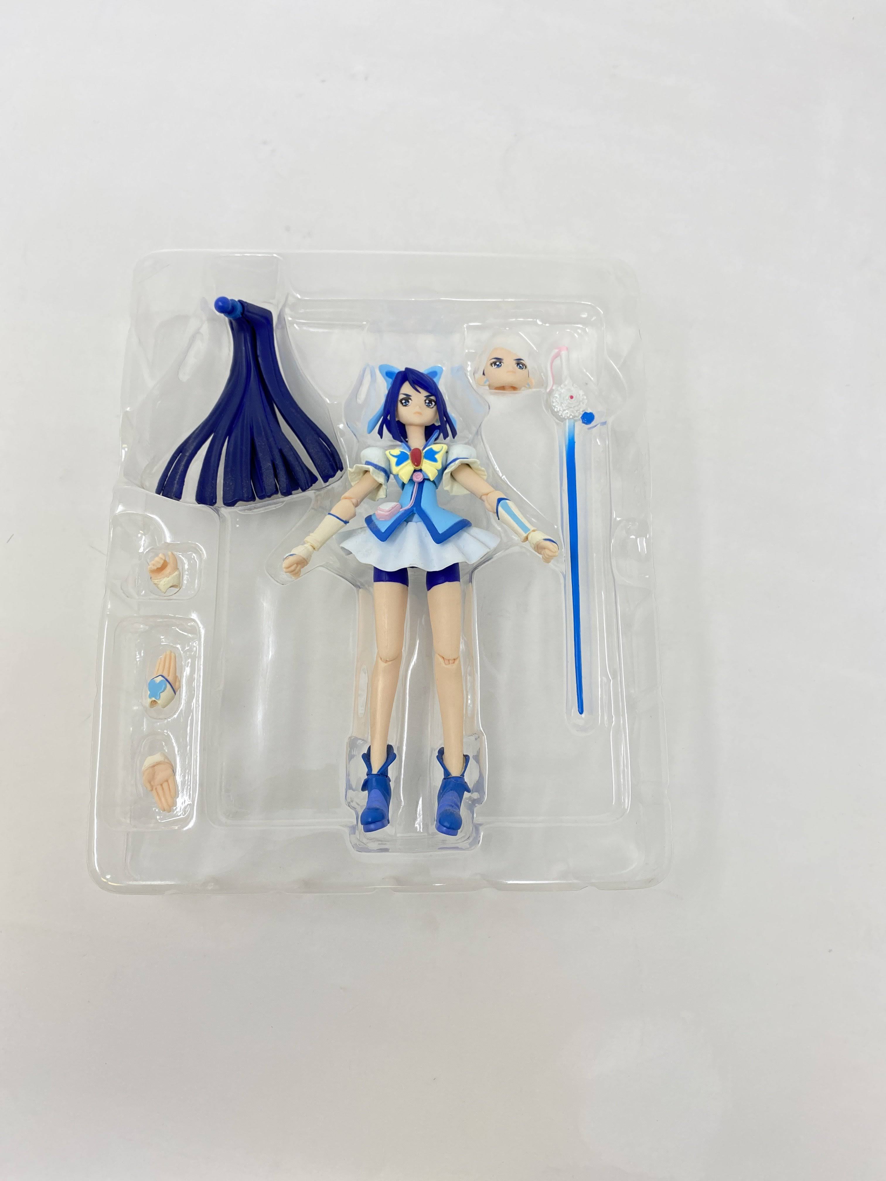 S.H.Figuarts Yes! Precure 5 Go Go Cure Aqua Action Figure Bandai from Japan