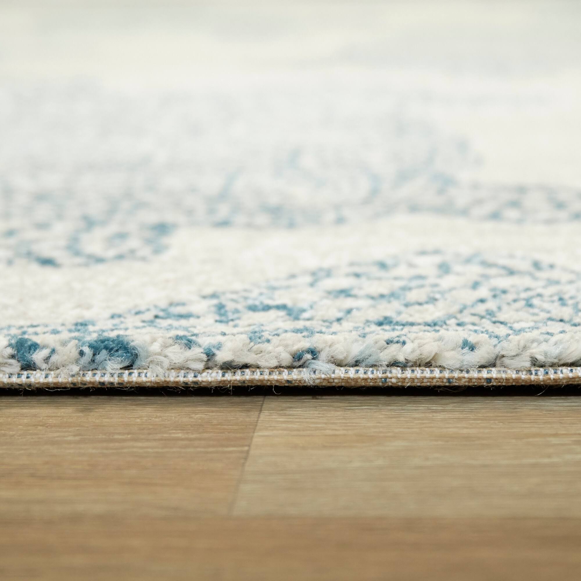 Folse Coastal Turtle Area Rug - Dark Blue - 7&10x22 x 10&