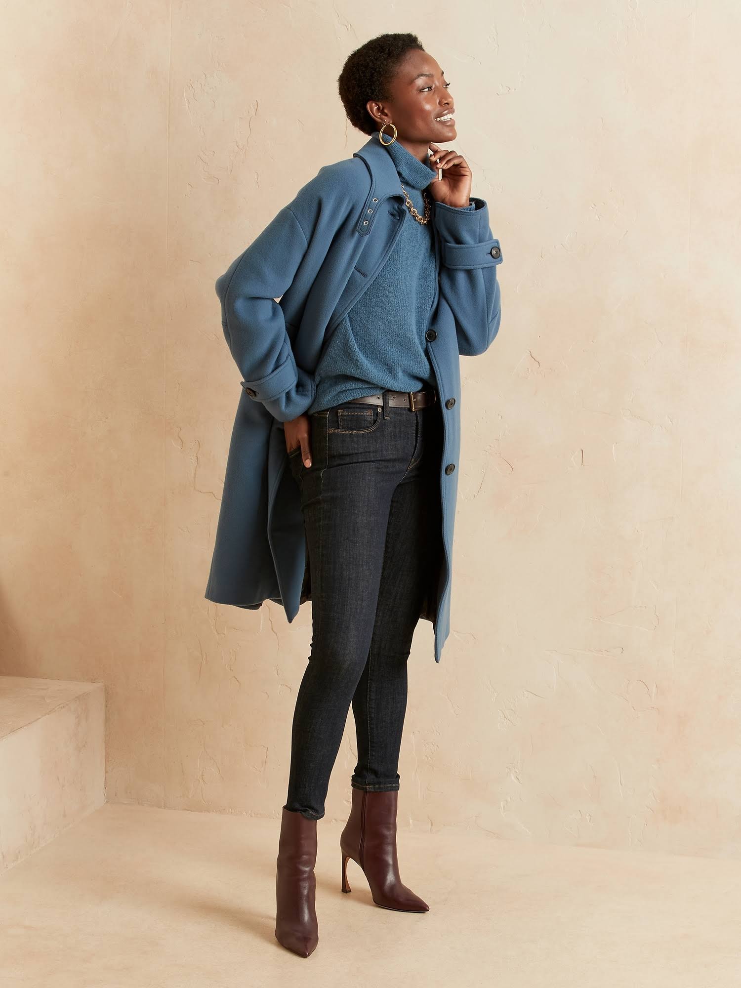 Banana Republic Women's Mid-Rise Skinny Soft Sculpt Jean Dark Rinse Size 29 Regular