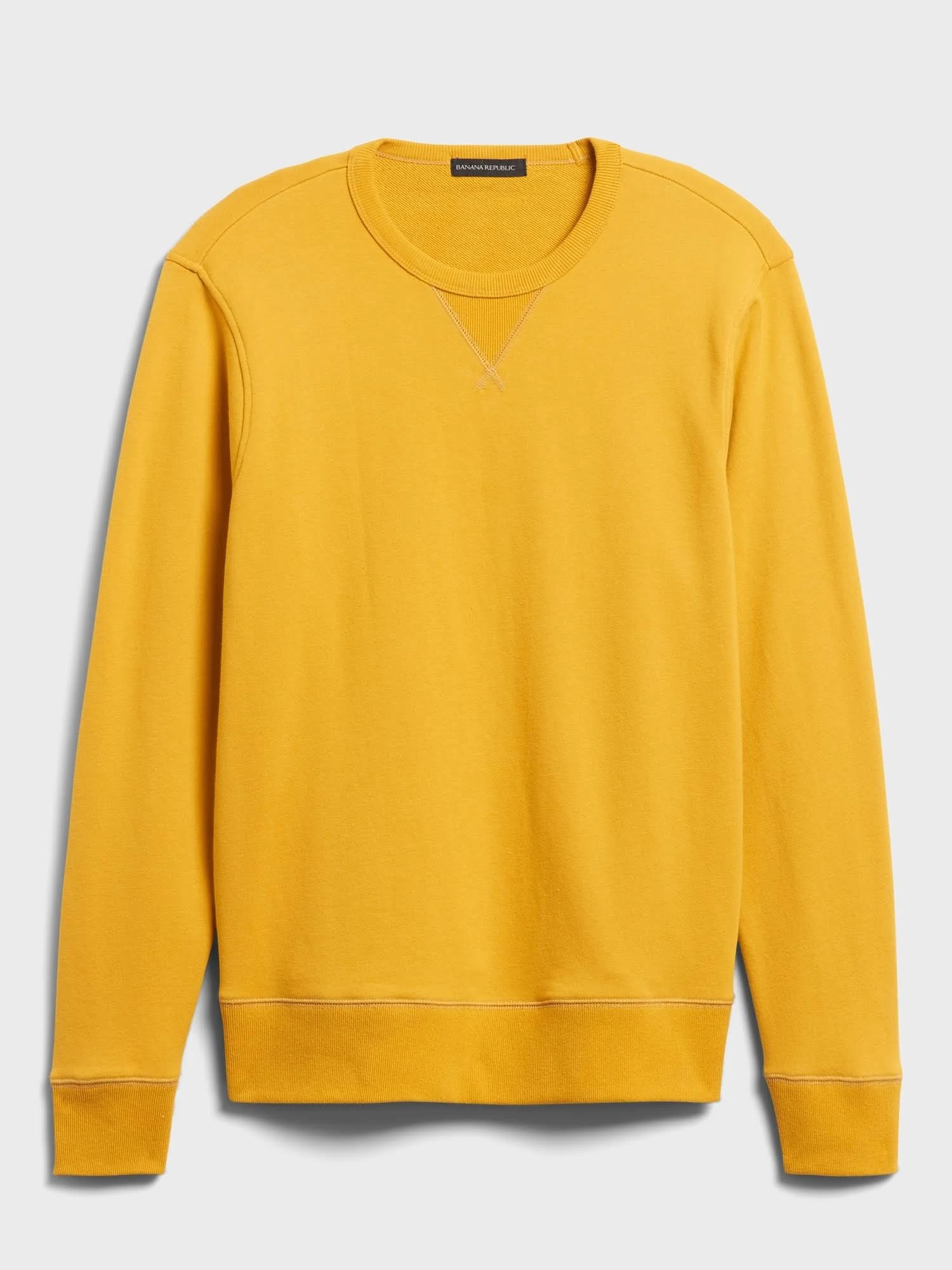 Banana Republic Men's French Terry Sweatshirt Blonde Ale Size L