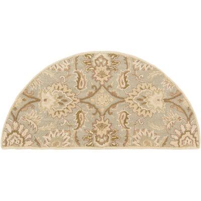 Charlton Home Camden Turtle Green Floral Area Rug