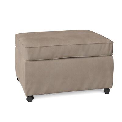 Birch Lane Wolsingham 28x22 Rectangle Standard Ottoman Body Fabric: Tina Oyster