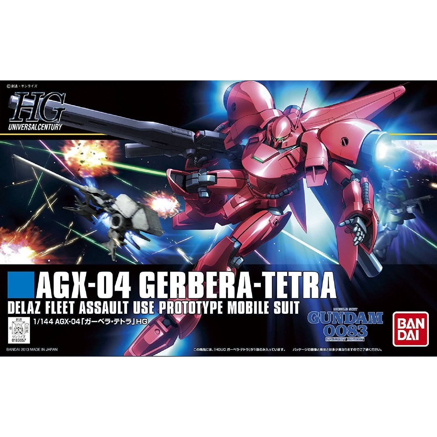 Bandai HGUC 1/144 AGX-04 Gerbera Tetra (Mobile Suit Gundam 0083)