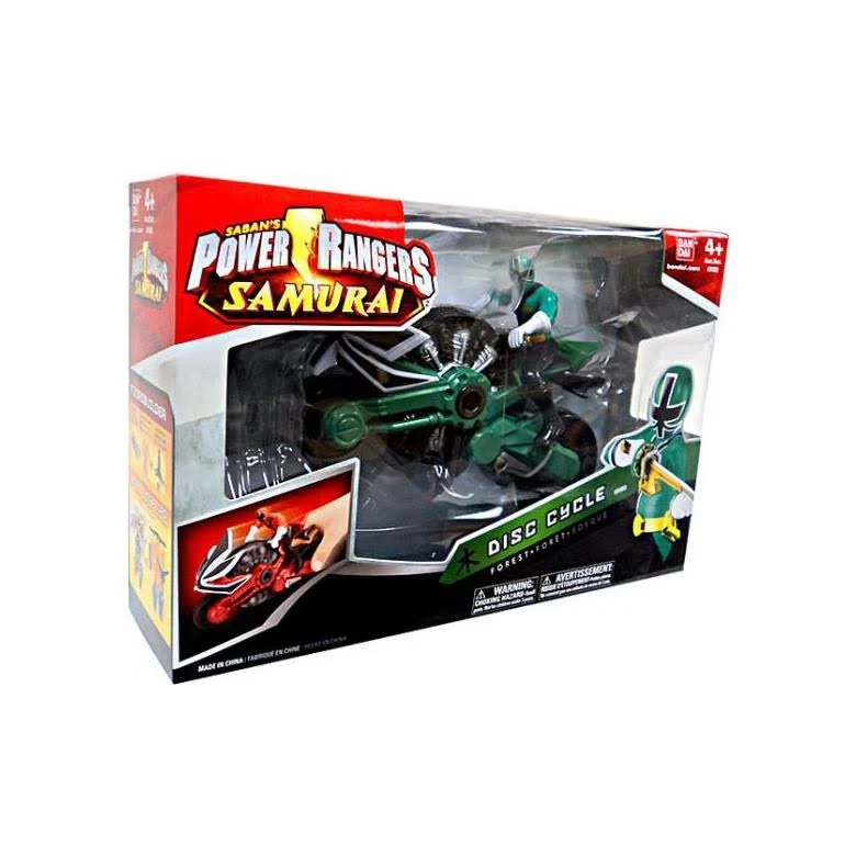 Bandai Power Rangers Samurai Disc Cycle Action Figure [Forest]