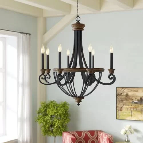 Nanteuil 8 - Light Candle Style Empire Chandelier