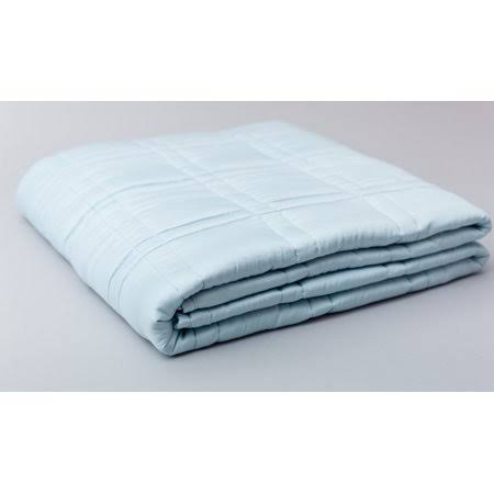 Pine & River Chilled Bamboo Cooling Weighted Blanket (60 inchx80 inch, 20lb) for Adults, Size: 60 inchx80 inch 20 lbs, Blue