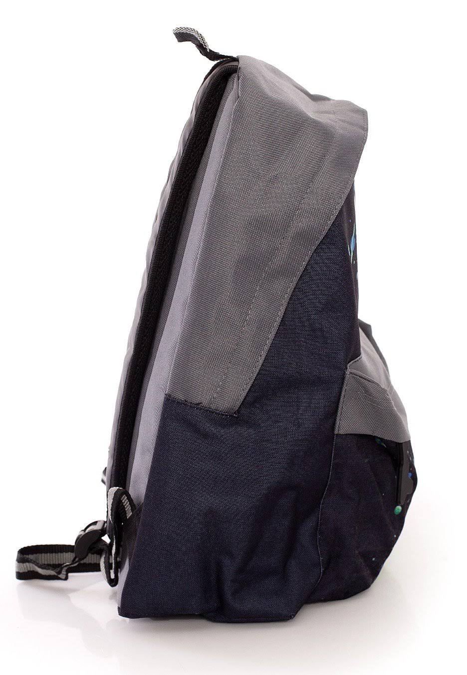 Rick and Morty Backpack - Placement Printed Black