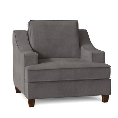 Lise 39x22 Wide Armchair Birch Lane Body Fabric: Capri Dove