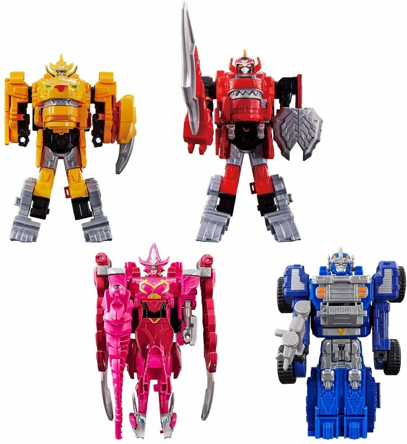 Bandai Kikai Sentai Zenkaiger Zenkai Gattai DX ZenkaiOh Zenkai Combination Set (ZyuranGaon + VroonMagine)